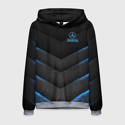 Толстовка-худи мужская Mercedes-AMG, цвет: 3D-меланж