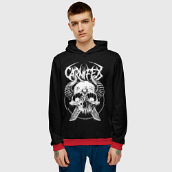 Толстовка-худи мужская Carnifex, цвет: 3D-красный — фото 2