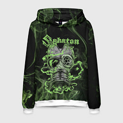 Толстовка-худи мужская Toxic Sabaton, цвет: 3D-белый