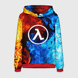 Толстовка-худи мужская HALF-LIFE, цвет: 3D-красный