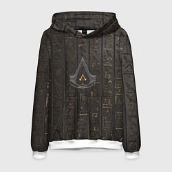 Толстовка-худи мужская Assassin's Creed, цвет: 3D-белый