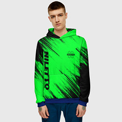 Толстовка-худи мужская Niletto, цвет: 3D-синий — фото 2