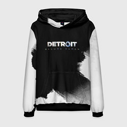 Толстовка-худи мужская Detroit:Become Human, цвет: 3D-черный