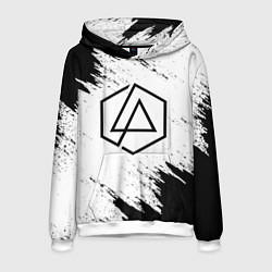 Толстовка-худи мужская LINKIN PARK, цвет: 3D-белый