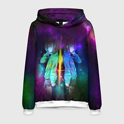 Толстовка-худи мужская UNDERTALE, цвет: 3D-белый