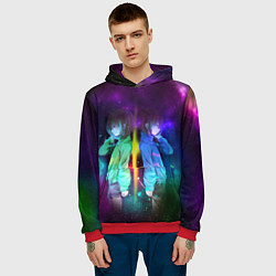 Толстовка-худи мужская UNDERTALE, цвет: 3D-красный — фото 2