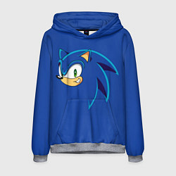 Толстовка-худи мужская SONIC, цвет: 3D-меланж