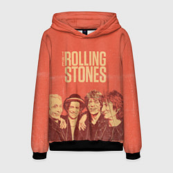Толстовка-худи мужская The Rolling Stones, цвет: 3D-черный