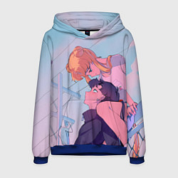Толстовка-худи мужская SAILOR MOON, цвет: 3D-синий