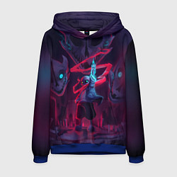 Толстовка-худи мужская UNDERTALE, цвет: 3D-синий