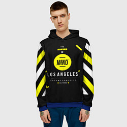 Толстовка-худи мужская Off-White: Los Angeles, цвет: 3D-синий — фото 2