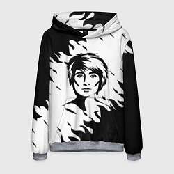 Толстовка-худи мужская Zемфира спина, цвет: 3D-меланж