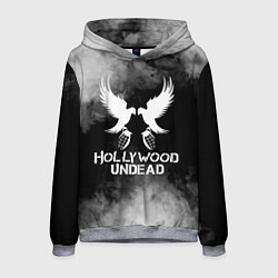 Толстовка-худи мужская Hollywood Undead, цвет: 3D-меланж