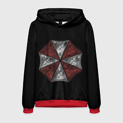 Толстовка-худи мужская Umbrella Corporation, цвет: 3D-красный