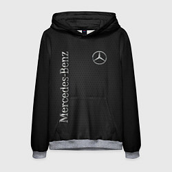 Толстовка-худи мужская Mersedes, цвет: 3D-меланж