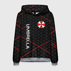 Толстовка-худи мужская UMBRELLA CORP, цвет: 3D-меланж