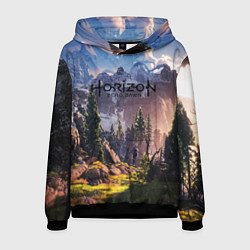 Толстовка-худи мужская Horizon Zero Dawn, цвет: 3D-черный