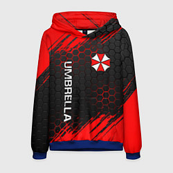 Толстовка-худи мужская UMBRELLA CORP, цвет: 3D-синий