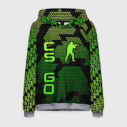Толстовка-худи мужская CS GO Oko, цвет: 3D-меланж