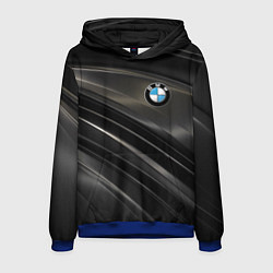 Толстовка-худи мужская BMW, цвет: 3D-синий