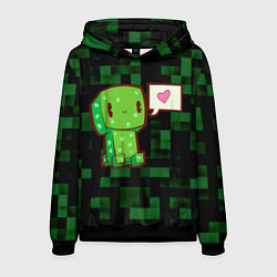 Мужская толстовка Minecraft Creeper