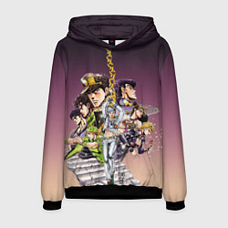 Толстовка-худи мужская Jo Jo, цвет: 3D-черный