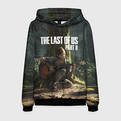 Толстовка-худи мужская The Last of Us part 2, цвет: 3D-черный