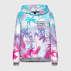 Толстовка-худи мужская GTA VICE CITY, цвет: 3D-меланж