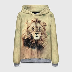 Толстовка-худи мужская Lion King, цвет: 3D-меланж
