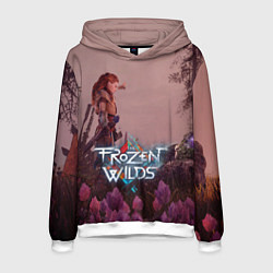 Толстовка-худи мужская HORIZON ZERO DAWN, цвет: 3D-белый