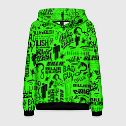 Толстовка-худи мужская BILLIE EILISH БИЛЛИ АЙЛИШ, цвет: 3D-черный