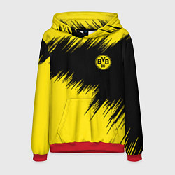 Толстовка-худи мужская BORUSSIA, цвет: 3D-красный