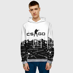 Толстовка-худи мужская COUNTER STRIKE, цвет: 3D-меланж — фото 2