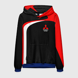 Толстовка-худи мужская EVO Racer uniform, цвет: 3D-синий