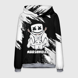 Толстовка-худи мужская MARSHMELLO, цвет: 3D-меланж