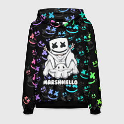 Толстовка-худи мужская MARSHMELLO, цвет: 3D-черный