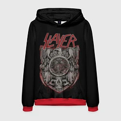 Толстовка-худи мужская Slayer, цвет: 3D-красный