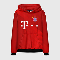 Толстовка-худи мужская FC Bayern Munchen, цвет: 3D-черный