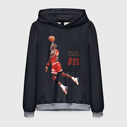 Толстовка-худи мужская MICHAEL JORDAN, цвет: 3D-меланж