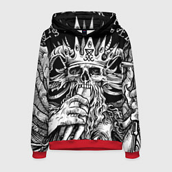 Толстовка-худи мужская Монстр, цвет: 3D-красный