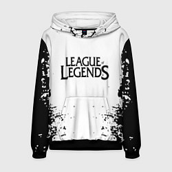 Толстовка-худи мужская League of legends цвета 3D-черный — фото 1