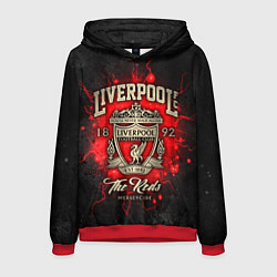 Толстовка-худи мужская LIVERPOOL FC, цвет: 3D-красный