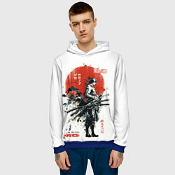 Толстовка-худи мужская ONE PIECE ZOHO SAMURAI, цвет: 3D-синий — фото 2