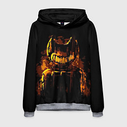 Толстовка-худи мужская Bendy And The Ink Machine, цвет: 3D-меланж