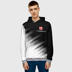 Толстовка-худи мужская Амбрелла, цвет: 3D-меланж — фото 2