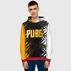 Толстовка-худи мужская PUBG, цвет: 3D-красный — фото 2