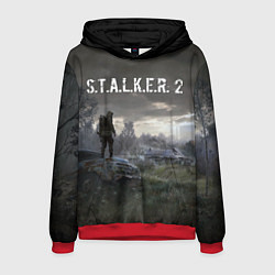 Толстовка-худи мужская STALKER 2, цвет: 3D-красный