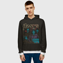 Толстовка-худи мужская The Doors, цвет: 3D-белый — фото 2