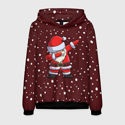 Толстовка-худи мужская Dab-Santa, цвет: 3D-черный