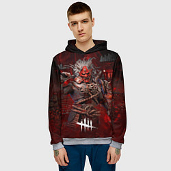 Толстовка-худи мужская Dead by daylight, цвет: 3D-меланж — фото 2